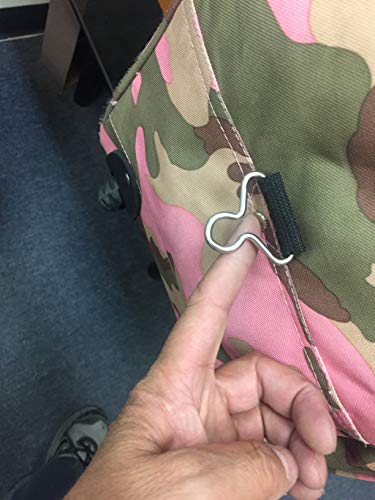 Explorer Duffle Bag, Pink Camouflage, 22 x 11 x 10-Inch