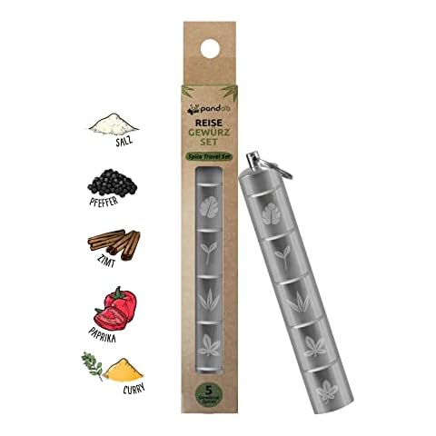Juego de especias de viaje y camping resistente al agua Cover