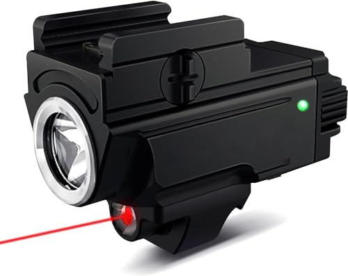 SPINA OPTICS Universel Pistolet 850 lumens Lumière Combo Rouge Laser Visée Visée Armes Lampe De Poche Fusil Pistolet Scout Lumière pour 1911 Lampe Tactique