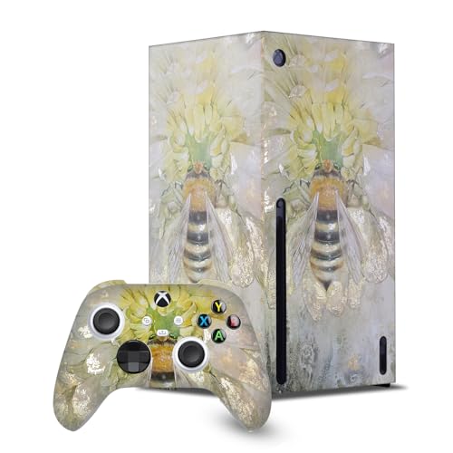 Skin Xbox Series X vinyle de protection anti-rayure motif Abeille Stephanie Law