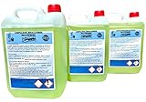Fregasuelos Perfumado Duradero • Fregasuelos Concentrado para Todo Tipo de Superficies • Limpiador Multiusos con Olor Fresco Garrafa 5 Litros • Pack de Ahorro 3x5 Litros (Multi)
