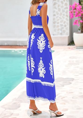 Image of PRETTYGARDEN Women's Sleveless Boho Maxi Dress