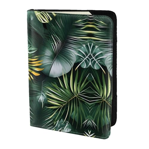 Portefeuille de voyage en cuir motif palmier, l'accessoire idéal pour vos vacances tropicales