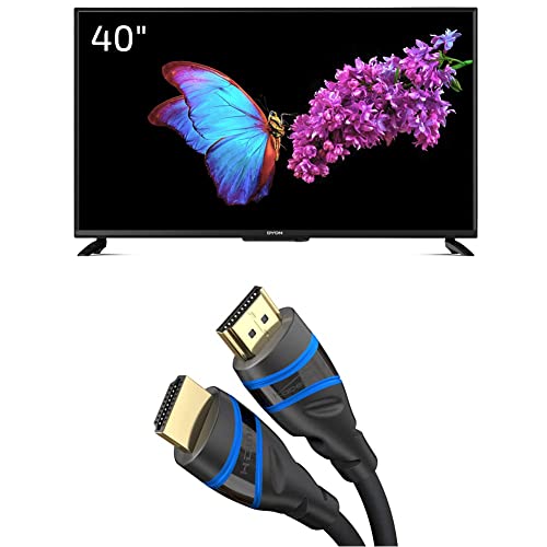 DYON Enter 40 PRO X2 100,3cm (40 Zoll) Fernseher (Full-HD, Triple Tuner (DVB-C/-S2/-T2) + KabelDirekt - 2m - 8K HDMI