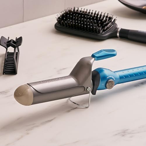BaBylissPRO Nano Titanium Spring Curling Iron, Professional Hair Wand, Tool for Stylists, Nano Titanium Technology for Tight Curls or Loose Waves
