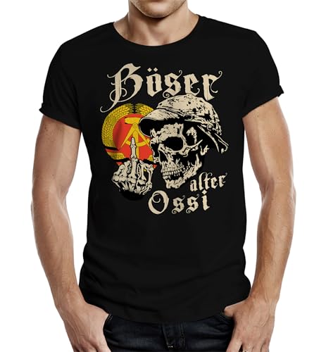 Camiseta para hombre de la RDA: Mal Ossi, Ossi, L