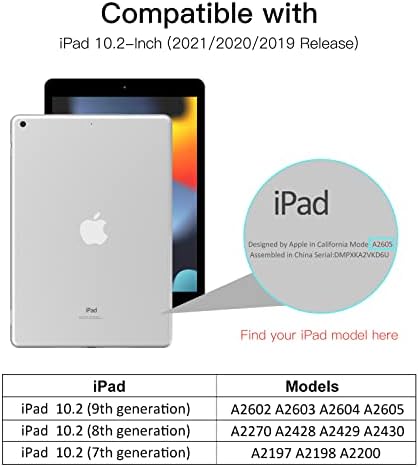 JETech Prywatności Ochraniacz Ekranu dla iPad 10,2 Cala (9./8./7. Generacji, 2021/2020/2019), Screen Protector Antyszpieg Film Folia Szkło Hartowane, 1 Paczka