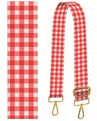 Luxury Red White Plaid