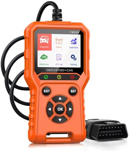 Riokko Professional OBD2 Battery Tester Live Data Battery Code Reader ...