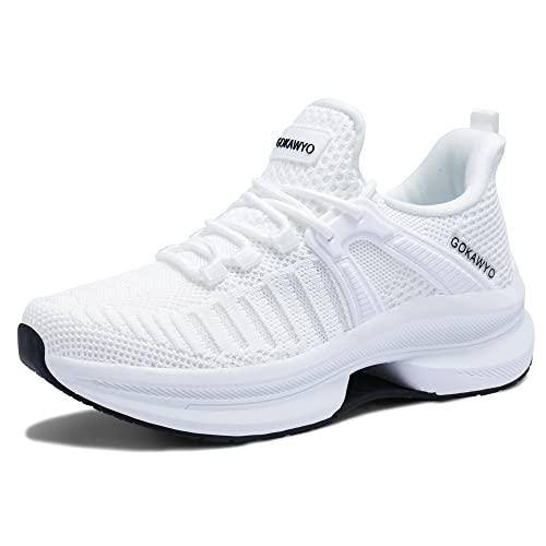 Womens Walking Shoes Slip On Breathable Mesh Running Shoes