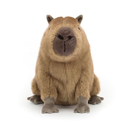 Jellycat Clyde Capybara Stuffed Animal, 9.5 inches - Capybara Plush Toy - Classic Children's Gift image 13