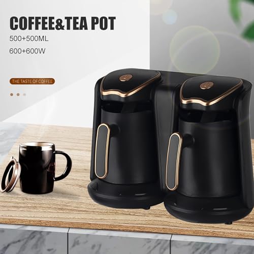 Cafetera Turca Eléctrica Portátil de 8 tazas 1200W miniatura 3