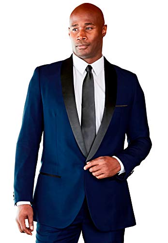 KS Signature by Kingsize Men's Big & Tall Tuxedo Jacket - Big -...