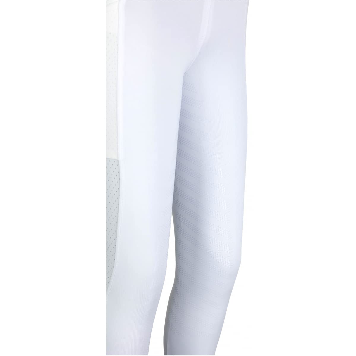 Lazura - Damen und Kinder Sommer Reitleggings Lea | Vollbesatz aus Silikon | Reithose mit seitlichen Handytaschen | atmungsaktiv durch seitliche Mesh-Einsätze | Reitbekleidung