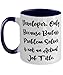 Developer Gifts For Men Women, Developer. Only Because Badass Problem, New Developer Two Tone 11oz Mug, Cup From Coworkers