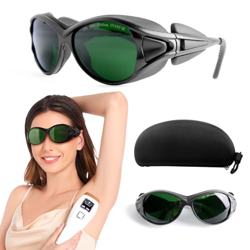 ULTREMA Laser Safety Glasses IPL 200-2000nm, IPL Laser Hair Removal Glasse, Red Light Therapy and...