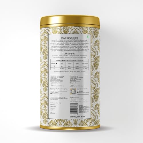 Image of TGL Co.Immune Warrior Herbal Tea Infusion (50G Tin Can)|Rich in Anti Oxidant | Refreshing | No Artificial flavor | Improve Digestion