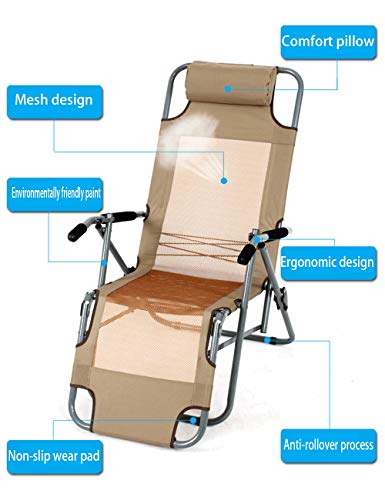 Chaise pliante compacte marron pour optimiser l'espace sur un petit balcon