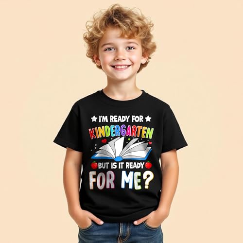 Costomized Im Ready to Crush Kindergartens Tshirts, Back to School Shirt Boys, First Day of School Shirt Kids2