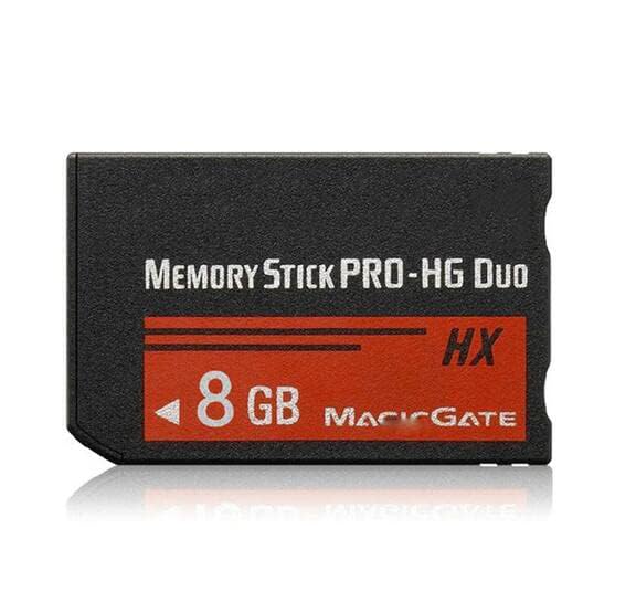 for Sony 8GB 16GB 32GB 64GB HG PSP 1000/2000/3000 Memory Stick MS Pro Duo Full Real Capacity HX Game Card Game Pre-Installed (8GB)