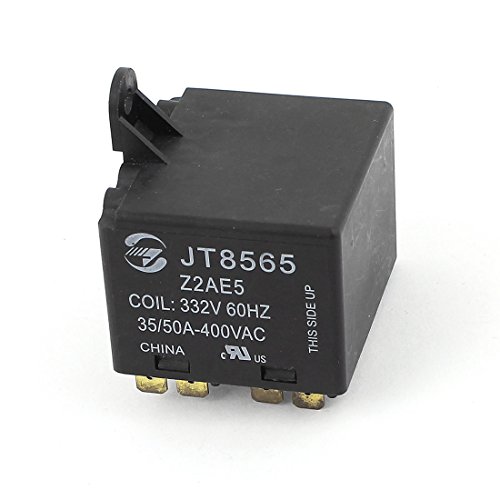 Relé automotriz AC 332V 50A con conector de 6 pines para barcos y vehículos SPST