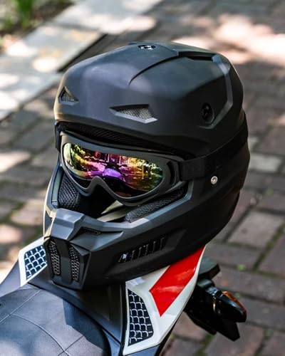 Ilm ILUS-FA-ILM-MT601Y-MB-YL Youth Dirt Bike Helmets Kids Atv Helmet Motorcross Bmx Off Road Motorbike thumb #7