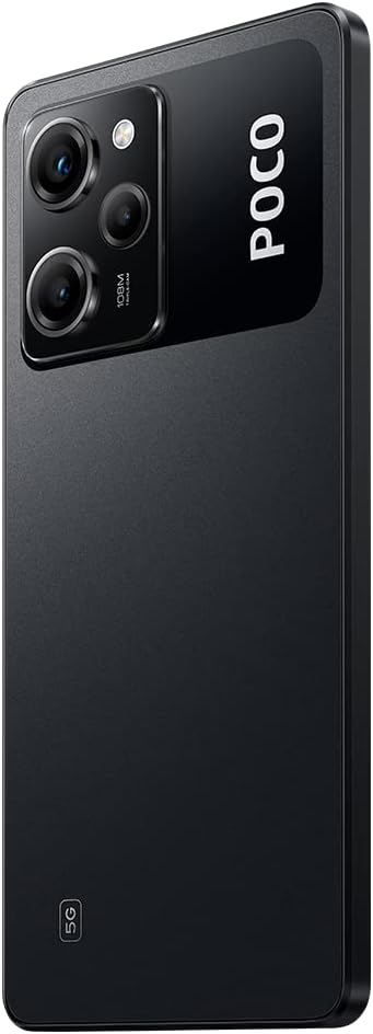 Xiaomi Poco X5 PRO 5G + 4G Volte Global Unlocked 256GB + 8GB GSM 6.67 108 MP Pro Triple Camera (ONLY Tmobile Mint Tello USA Market) + (Car Fast Car 51W Charger Bundle) (Black (Global Version))