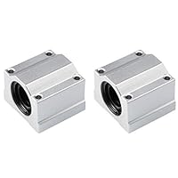 Algopix Similar Product 8 - uxcell SCS20UU Linear Ball Bearing