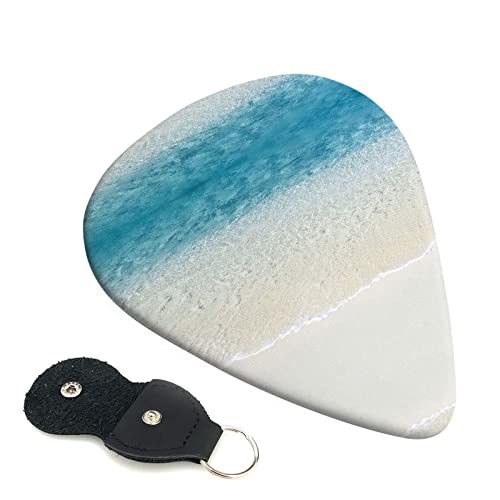 Ensemble de 6 médiators de guitare de plage de sable blanc d’eau de mer claire pour guitare acoustique, guitare… - Les Beatles, Paul McCartney, John Lennon, RIngo Starr, George Harrison Ensemble de 6 médiators de guitare de plage de sable blanc d'eau de mer claire pour guitare acoustique, guitare…