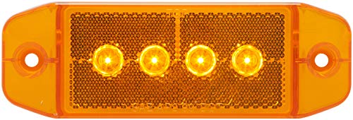 Optronics Luz de LED MCL76ABP, âmbar