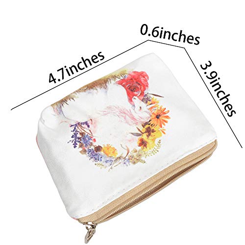 Women And Girls Cute Fashion Coin Purse Wallet Bag Change Pouch Key Holder (Unicorn White Horse) #TOP2