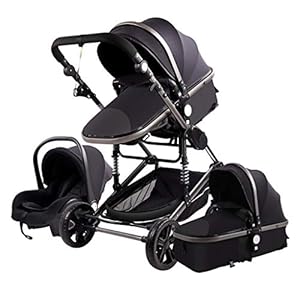 3 In 1 Kinderwagen Wandelwagen, Kinderwagens Van Geboorte Voor Pasgeborenen En Peuters, Luxe Kinderwagen Kinderwagens…