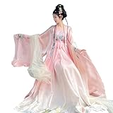 Newcomer Chinese Hanfu Dress for Women Traditional Gorgeous Hanfu Skirt, Cosplay Costume Christmas Set -M