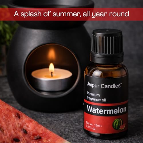 Image of Fragrance Oil | 15 ml | Aroma Oil for Home Fragrance | Best for Aromatherapy | Use in Diffusers, Candles, Air Fresheners (15ML, Watermelon)