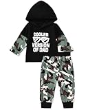 Aalizzwell 12-18 Months Infant Baby Boys Camouflage Hoodie Pullover Sweatshirt Outfit Fall Spring Winter Sweatsuit Clothes Sets Camo