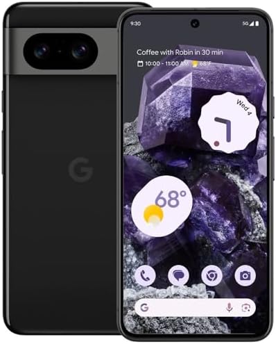 Google Pixel 8 5G (128GB, 8GB) 6.2", 9-core, Android 14, 5G / 4G LTE (US Model Fully Unlocked for Canada & Global) (Renewed) - 4