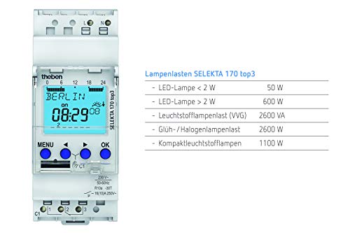 Theben SELEKTA 170 top3 - Interruttore orario