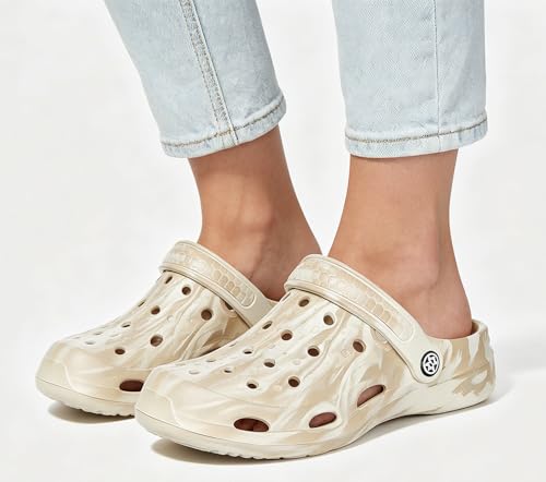 Image of Gaatpot Mens Womens Garden Clogs Shoes with Arch Support Unisex Gardening Slip on Sandals Beach Slippers Shoes Clog