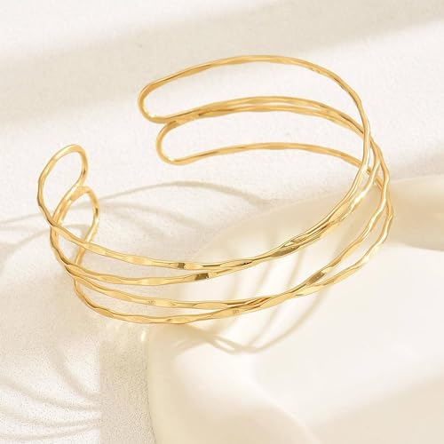 Gold Arm Cuff Arm Cuff Jewelry for Women Silver Arm Cuff Gold Cuff Bracelets Arm Cuff Bangle for Teen Girls4