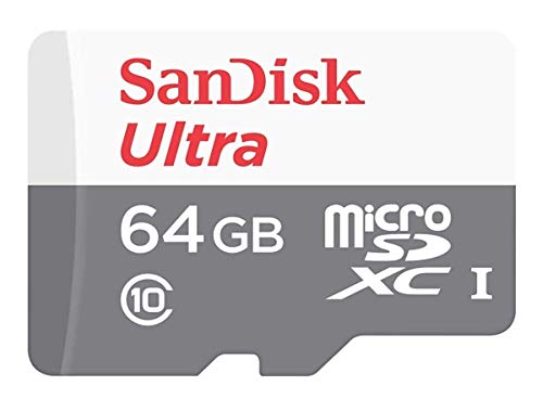 Cartão de Memória MicroSDXC Sandisk 64gb 80mb/s Ultra Classe 10 Celular smartphone