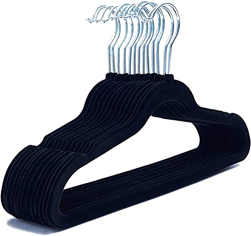 Ediesi, Kleiderbügel aus Samt Cover