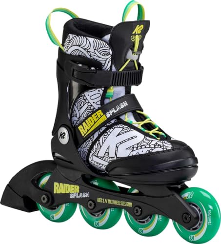 Raider Splash – Black - Green - Splash – 30F0116