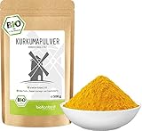 BIO KURKUMAPULVER 500 g aus kontrolliert biologischem Anbau | schonend bei max. 40°C getrocknet und roh vermahlen, dadurch bleiben wichtige Inhaltsstoffe erhalten | im praktischen Zipper-Beutel zum wiederverschließen | abgefüllt und kontrolliert in Deutschland