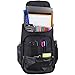 FUEL Wide Mouth Sports Luggage Backpack with Laptop Compartment for Work, Travel, Outdoors, Black/Graphite