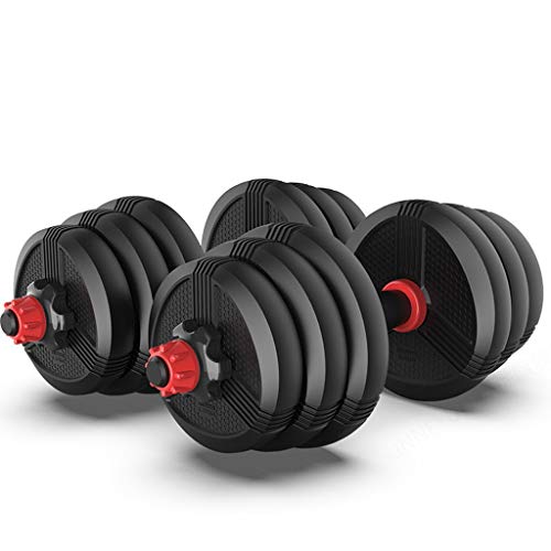 YC Manubri Dumbbell Un Paio di manubri for Gli Uomini bilanciere Combinazione impostata Regolabile Peso Piccoli Attrezzi for Palestra di casa Manubri Dumbbells Fitness e Palestra Manubri
