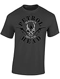 Grammatur: 185 g/m² Petrolhead Industries: 100% Pure Petrolhead - Auto Shirt - Geschenk für Autoliebhaber - T-Shirt für alle Tuning-, Drift-, und Motorsport Fans (XL)