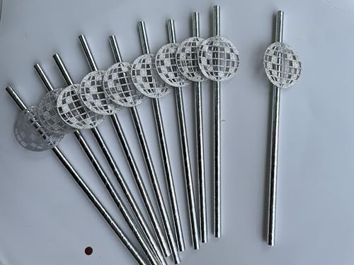 Pitillos de Papel Plateados Biodegradables x25 miniatura 1