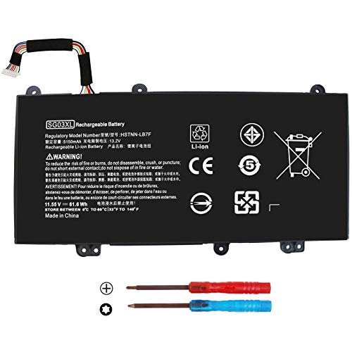 BE·SELL New 11.55V 61.6WH SG03XL SG03061XL Battery for HP Envy M7-U M7-U109DX M7-U009DX