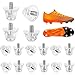 Vdaxvme Quick replacement of aluminium studs for football boots, non-slip compatibility with football studs for wet weather of various brands