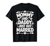 Photo Gallery mommy and daddy just got married maglietta Photo Gallery mommy and daddy just got married maglietta